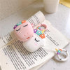 White Unicorn AirPods Case